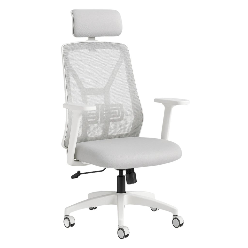 silla tokio blanca apoyacabezas scala3 e