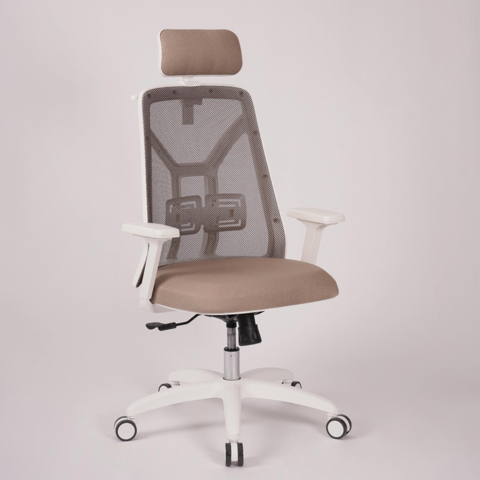 silla tokio blanca apoyacabezas scala3